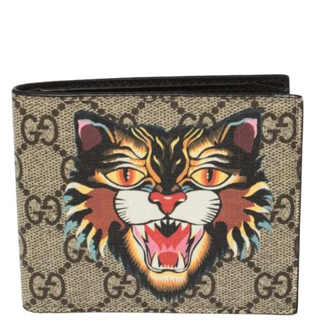 gucci wallet cat